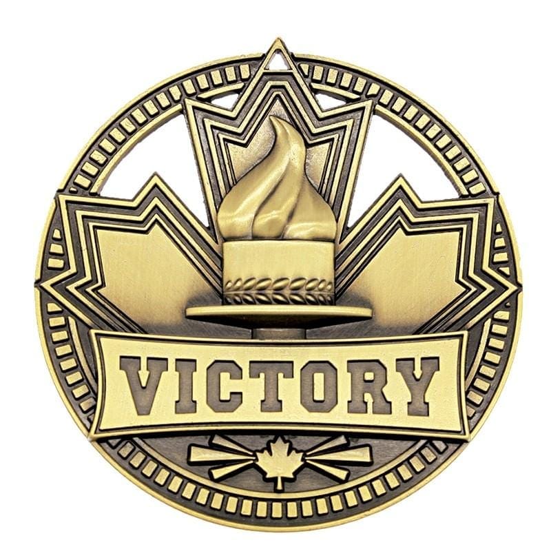 Hockey Victory medallion Patriot Sport 2 3/4 inch – gold