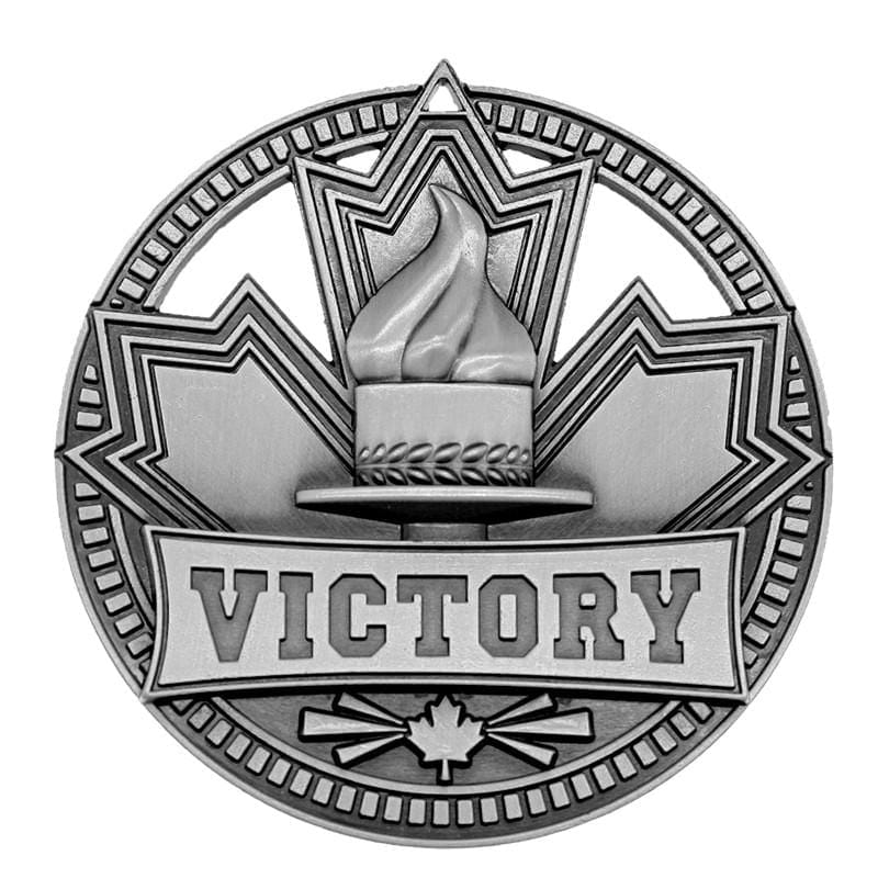Hockey Victory medallion Patriot Sport 2 3/4 inch – silver