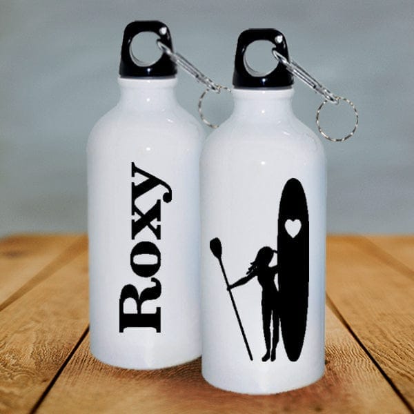 Water Bottle - Personalized 600 ML (20oz) Aluminum Sports Bottle (A3956) Giftware Quest Awards - Bottle