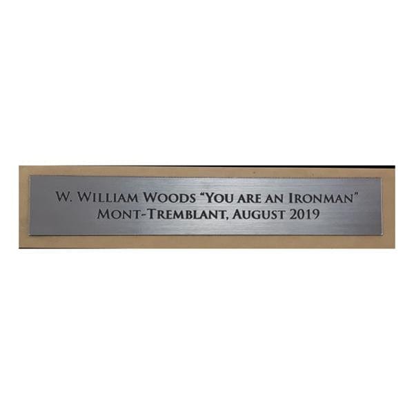 William Wood custom engraved plates