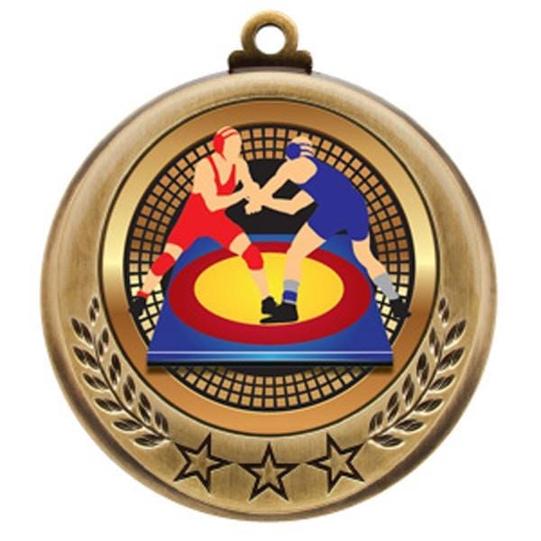 Wrestling Spectrum medallion 2 3/4 inch
